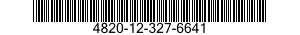4820-12-327-6641 VALVE,ANGLE 4820123276641 123276641