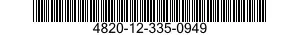 4820-12-335-0949 VALVE,GLOBE 4820123350949 123350949