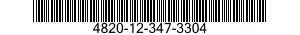 4820-12-347-3304 VALVE,GLOBE 4820123473304 123473304