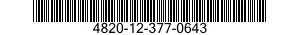4820-12-377-0643 CAP,VALVE 4820123770643 123770643