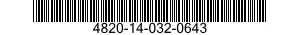4820-14-032-0643 DISK,VALVE 4820140320643 140320643