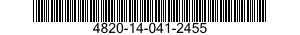 4820-14-041-2455 COCK,SHUTOFF,SCREW STEM 4820140412455 140412455