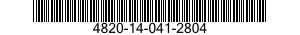 4820-14-041-2804  4820140412804 140412804