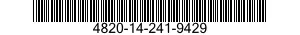 4820-14-241-9429  4820142419429 142419429