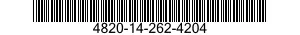 4820-14-262-4204  4820142624204 142624204