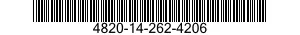 4820-14-262-4206  4820142624206 142624206