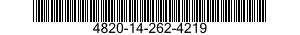 4820-14-262-4219  4820142624219 142624219