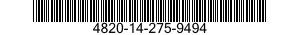 4820-14-275-9494 COCK,SHUTOFF,SCREW STEM 4820142759494 142759494