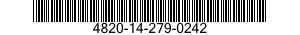 4820-14-279-0242 VALVE,ANGLE 4820142790242 142790242