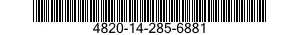 4820-14-285-6881  4820142856881 142856881