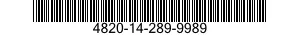 4820-14-289-9989  4820142899989 142899989