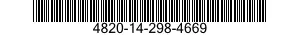 4820-14-298-4669  4820142984669 142984669