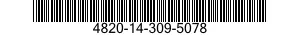 4820-14-309-5078 COCK,PLUG 4820143095078 143095078