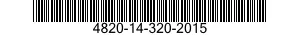 4820-14-320-2015 PLUG,INDICATOR,VALVE 4820143202015 143202015