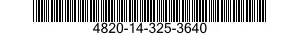 4820-14-325-3640 DOUILLE DE COMMANDE 4820143253640 143253640