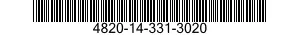4820-14-331-3020  4820143313020 143313020