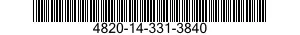 4820-14-331-3840 VALVE,REGULATING,FLUID PRESSURE 4820143313840 143313840