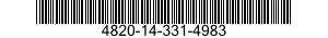 4820-14-331-4983 CYLINDRE FREIN SOUP 4820143314983 143314983