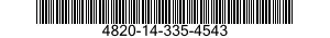 4820-14-335-4543 VALVE,GATE 4820143354543 143354543