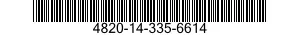 4820-14-335-6614  4820143356614 143356614