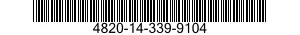 4820-14-339-9104 COCK,SHUTOFF,SCREW STEM 4820143399104 143399104