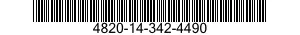 4820-14-342-4490 VALVE,CHECK 4820143424490 143424490