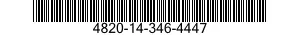 4820-14-346-4447  4820143464447 143464447