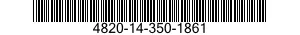 4820-14-350-1861 VALVE,GLOBE 4820143501861 143501861