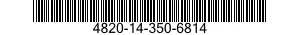 4820-14-350-6814  4820143506814 143506814