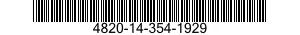 4820-14-354-1929 VALVE,STOP-CHECK 4820143541929 143541929