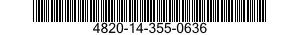 4820-14-355-0636 VALVE,REGULATING,FLUID PRESSURE 4820143550636 143550636