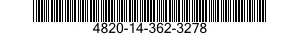 4820-14-362-3278  4820143623278 143623278