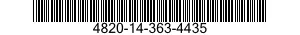 4820-14-363-4435  4820143634435 143634435