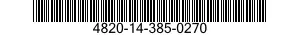 4820-14-385-0270 VALVE,ANGLE 4820143850270 143850270