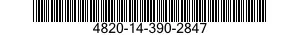 4820-14-390-2847 VALVE,GLOBE 4820143902847 143902847