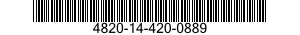 4820-14-420-0889 VALVE,GATE 4820144200889 144200889