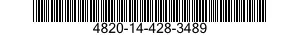 4820-14-428-3489 VALVE,CHECK 4820144283489 144283489