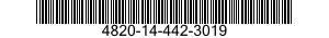 4820-14-442-3019 MEMBRANE,REGULATEUR 4820144423019 144423019