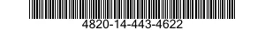 4820-14-443-4622 VALVE,GLOBE 4820144434622 144434622