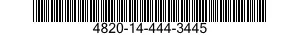 4820-14-444-3445 VALVE,ANGLE 4820144443445 144443445