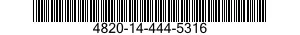 4820-14-444-5316  4820144445316 144445316