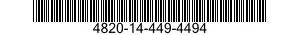 4820-14-449-4494 VALVE,CHECK 4820144494494 144494494