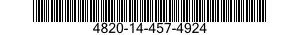 4820-14-457-4924 VALVE,PRESSURE EQUALIZING,GASEOUS PRODUCTS 4820144574924 144574924
