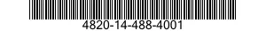 4820-14-488-4001 VALVE,STOP-CHECK 4820144884001 144884001