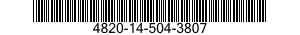 4820-14-504-3807 REGULATING ELEMENT,FLOW,VALVE 4820145043807 145043807