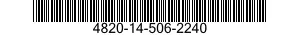 4820-14-506-2240 VALVE,STOP-LIFT-CHECK 4820145062240 145062240