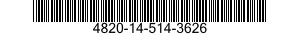 4820-14-514-3626 COCK,SHUTOFF,SCREW STEM 4820145143626 145143626