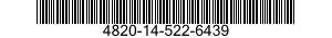 4820-14-522-6439 CLAPET,D'ARRET ET D 4820145226439 145226439
