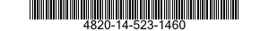 4820-14-523-1460 VALVE,STOP-CHECK 4820145231460 145231460