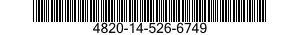 4820-14-526-6749 VALVE,SAFETY RELIEF 4820145266749 145266749